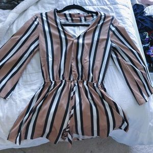 Striped Romper